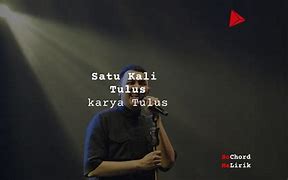 Satu Kali Lirik